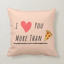 Je t'aime plus que la pizza