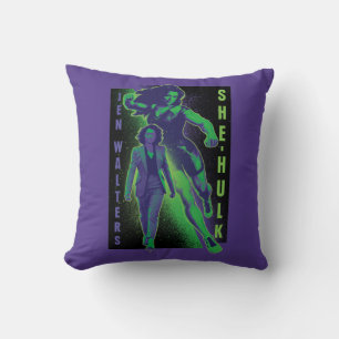 Coussin Jennifer Walters She-Hulk Dual Pose Graphique
