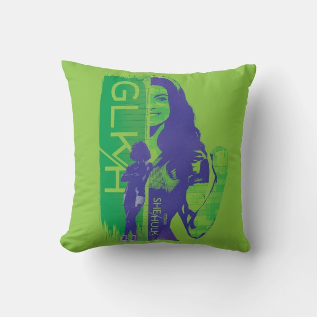 Coussin Jennifer Walters She-Hulk GLKH Graphic (Recto)
