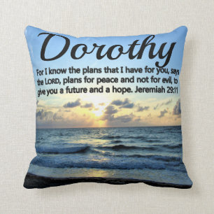 COUSSIN JEREMIAH 29:11 PRIÈRE CAR JE CONNAIS LES PLANS PER