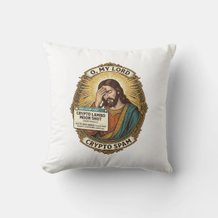 Coussin Jésus a ajouté un spam Crypto Groupe de discussion