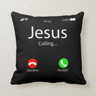 Coussin Jésus Appelle Chrétien