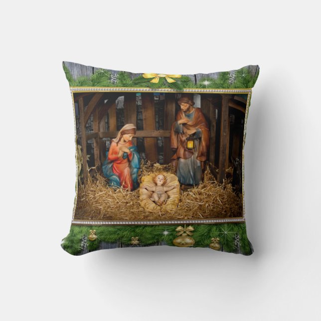 Coussin Jesus born (Recto)