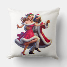 Jésus Claus Lance L'Oreiller ! Il est prêt à céléb