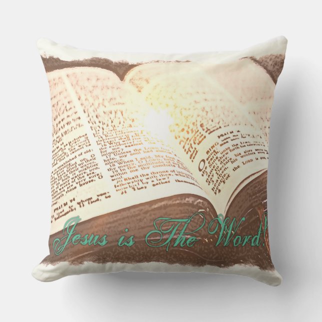 Coussin Jésus est le Verbe ! (Recto)