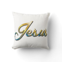 Coussin Jésus Lancer