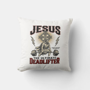 Coussin Jésus Le Levreur De Poids Ultime Chemise Chrétienn