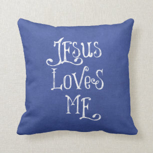 Coussin Jésus m'aime