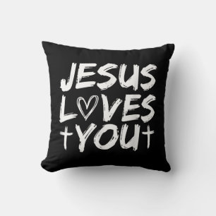 Coussin Jésus t'aime, Jésus