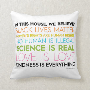 Coussin Jet #KindnessIsEverything Pilllow