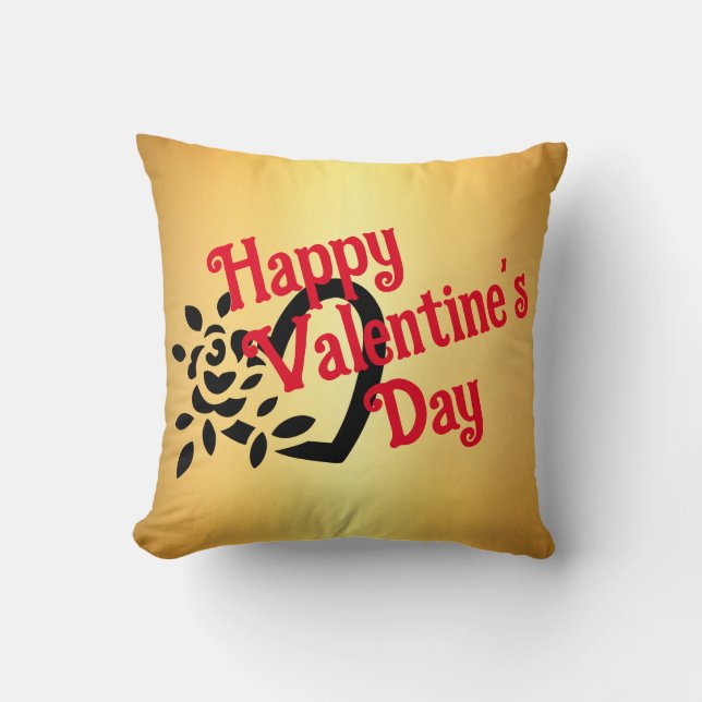 Coussin jetable Heart rose (Recto)