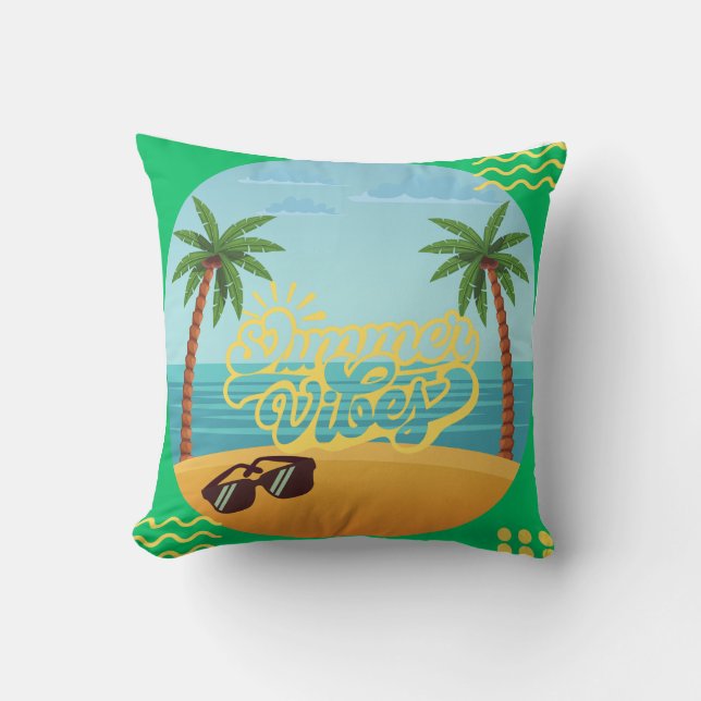 coussin jeté collection été (Recto)