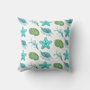 Coussin Jeté coussin-Coquilles