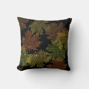 Coussin Jeté-Feutilles D'automne