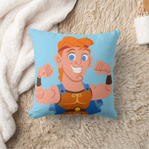 Coussin jeté Hercule trop mignon