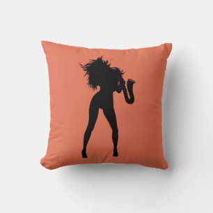 Coussin Jeté Jazz Lady Choisissez la couleur