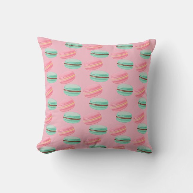 Coussin Jeté-Macarons (Recto)