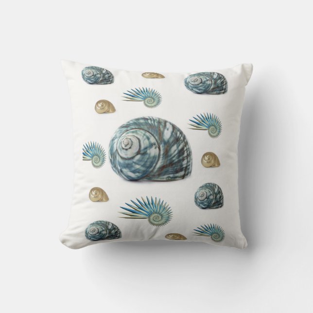 Coussin Jeter Coquillage d'oreiller (Recto)