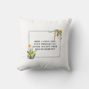 Coussin Jeter l'oreiller 16 po x 16 po