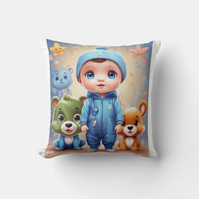 Coussin Jeter l'oreiller 16 po x 16 po (Recto)