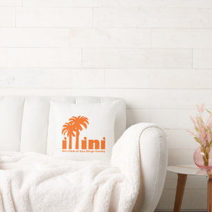 Coussin Jeter l'oreiller avec le logo San Diego Illini