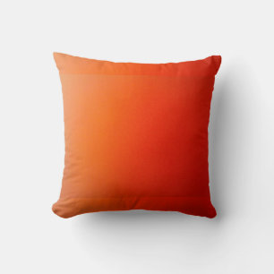 Coussin Jeter l'oreiller avec un design orange gradué