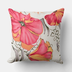 Coussin Jeter l'oreiller/Floral