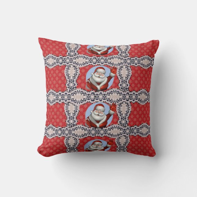 Coussin Jeter l'oreiller Noël (Recto)