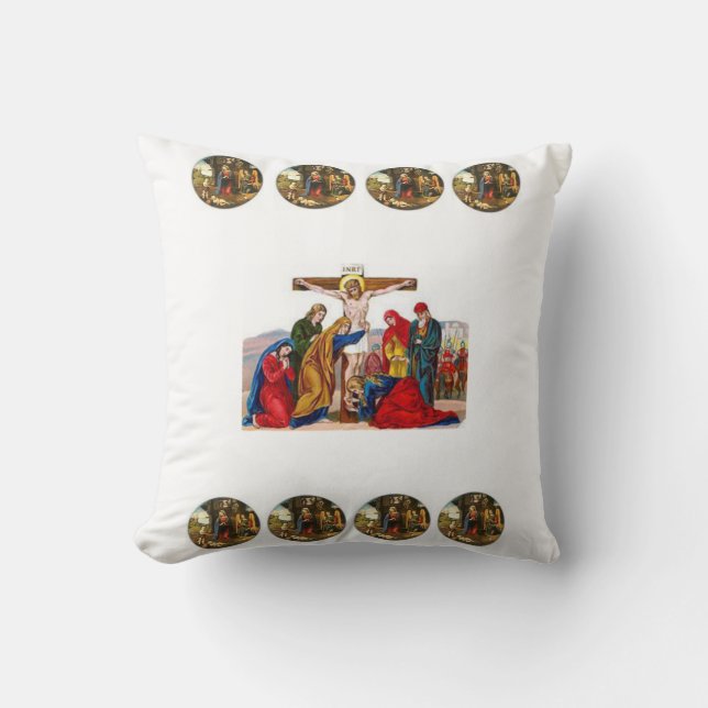 Coussin Jeter l'oreiller Noël (Recto)