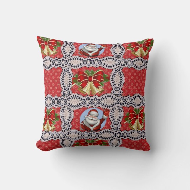 Coussin Jeter l'oreiller Noël (Recto)
