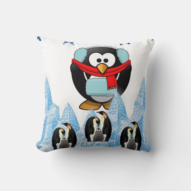 Coussin Jeter l'oreiller Noël (Recto)