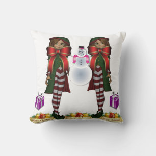 Coussin Jeter l'oreiller Noël