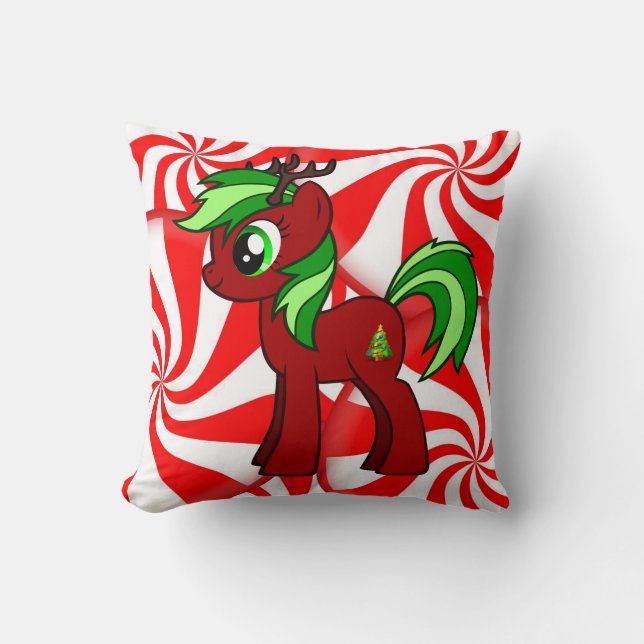 Coussin Jeter l'oreiller Noël (Recto)
