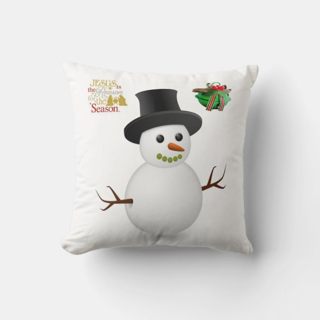 Coussin Jeter l'oreiller Noël (Recto)
