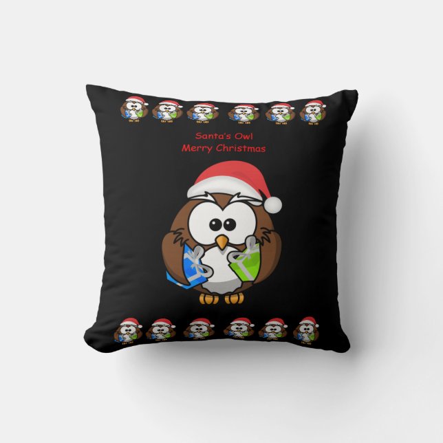 Coussin Jeter l'oreiller Noël (Recto)