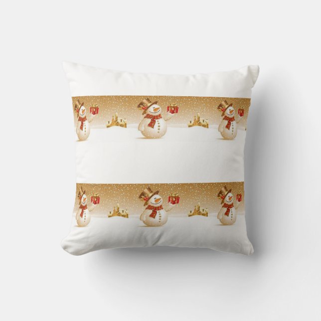 Coussin Jeter l'oreiller Noël (Recto)