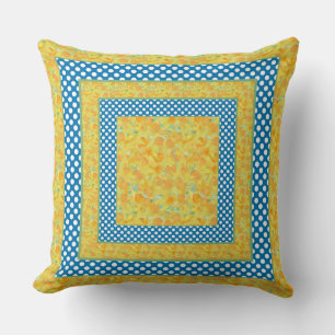 Coussin Jeter l'oreiller ou le coussin, les jonquilles et 