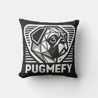 Coussin Jeter l'oreiller - Pugmefy
