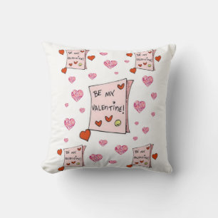 Coussin Jeter l'oreiller Saint-Valentin