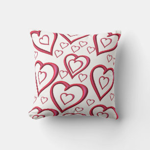 Coussin Jeter l'oreiller Saint-Valentin