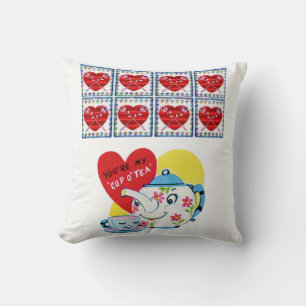 Coussin Jeter l'oreiller Saint-Valentin