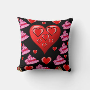 Coussin Jeter l'oreiller Saint-Valentin