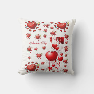 Coussin Jeter l'oreiller Saint-Valentin