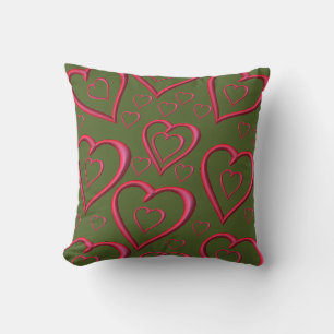 Coussin Jeter l'oreiller Saint-Valentin