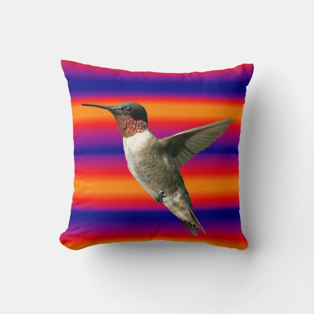 Coussin Jeter Oiseau d'oreiller (Recto)
