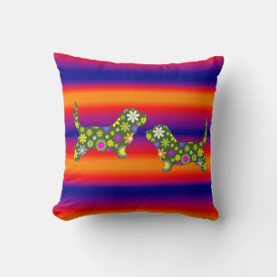 Coussin Jeter Oiseau d'oreiller