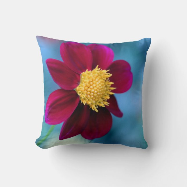 Coussin Jeter Oreiller/fleur (Recto)