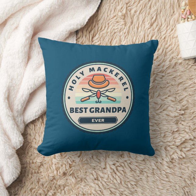 Coussin Jetez l'oreiller - Saint-Maquereau! Meilleur Grand (Couverture)