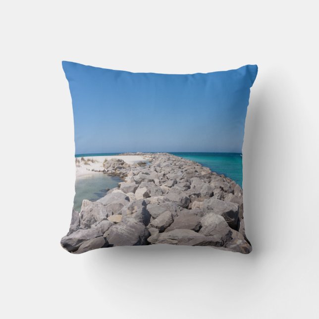 Coussin Jetty de Shell Island (Recto)