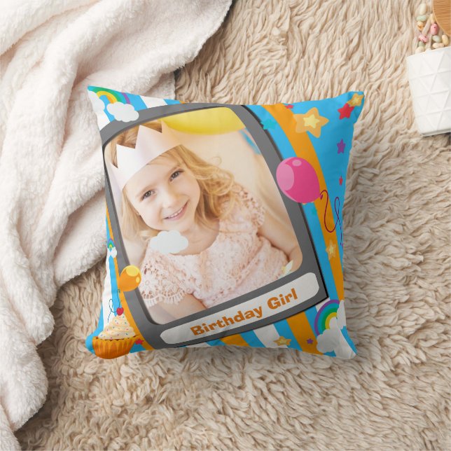 Coussin Jeu D'Anniversaire Pour Enfants (Couverture)